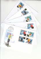 SBK 1166+1195+1228+1265 FDC und Combi-Brief