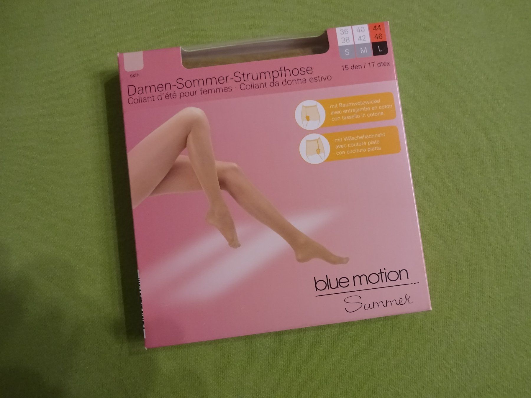 Calze & Collant: Strumpfhose-Summer/Blue Motion – Nuovo e nell'imballaggio originale da Rothrist venduto da Mistery1