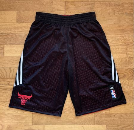 Chicago Bulls NBA Adidas 2013-14 Basketball Shorts Schwarz