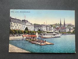 AK 1912 Luzern  rar gelaufen (G3617)
