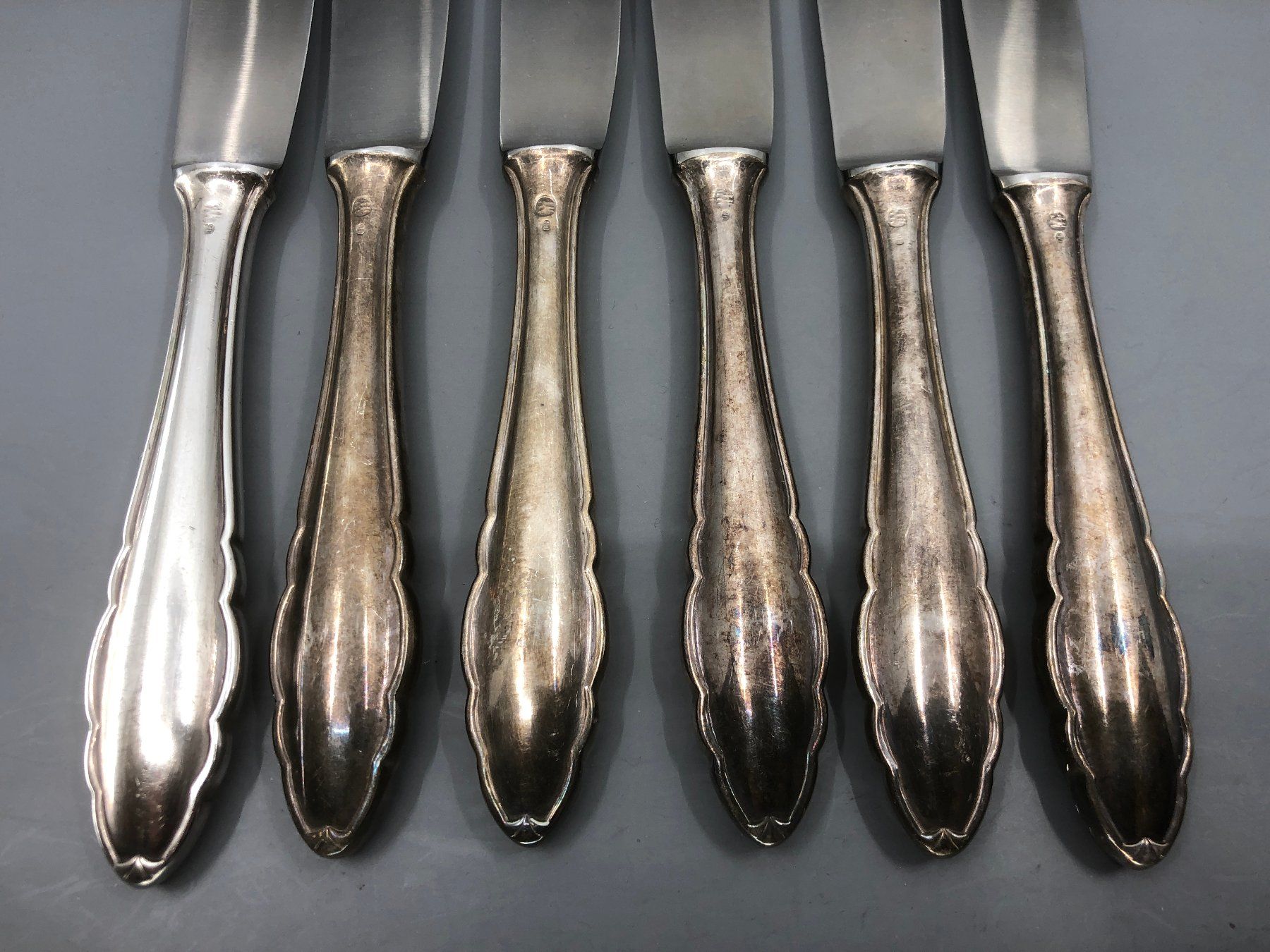 Posate: 6 Tafelmesser versilbert Zwilling – Usato da Basel venduto da Tiabeanie 6
