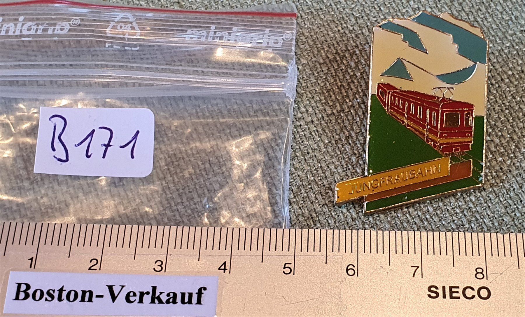 Spille: B171 Pin Jungfraubahnen Jungfraubahn – Usato da Reinach BL venduto da Boston-Verkauf 2