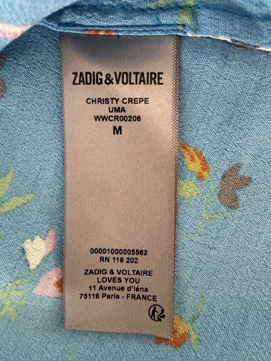 Zadig & Voltaire Top: ZADIG & VOLTAIRE Top mit Spitze Gr. M – Usato da Zug venduto da kow_6xr6 3
