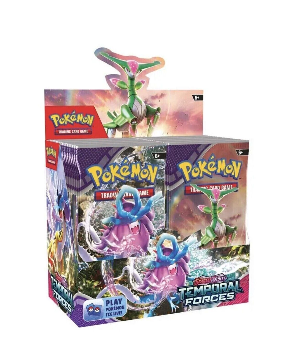 Pokémon Sammelbilder & Trading cards: Pokémon Temporal Forces Booster Box Display English NEU – Neu und originalverpackt aus Lyss von Famicom