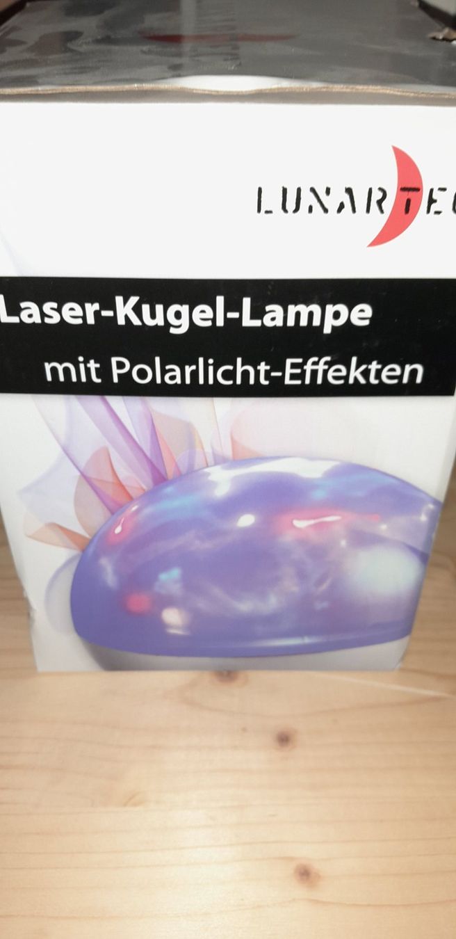 Lampade: Tisch-Lampe Laser kugel mit versch. Farben – Usato da Gansingen venduto da Lisa-Jane 6