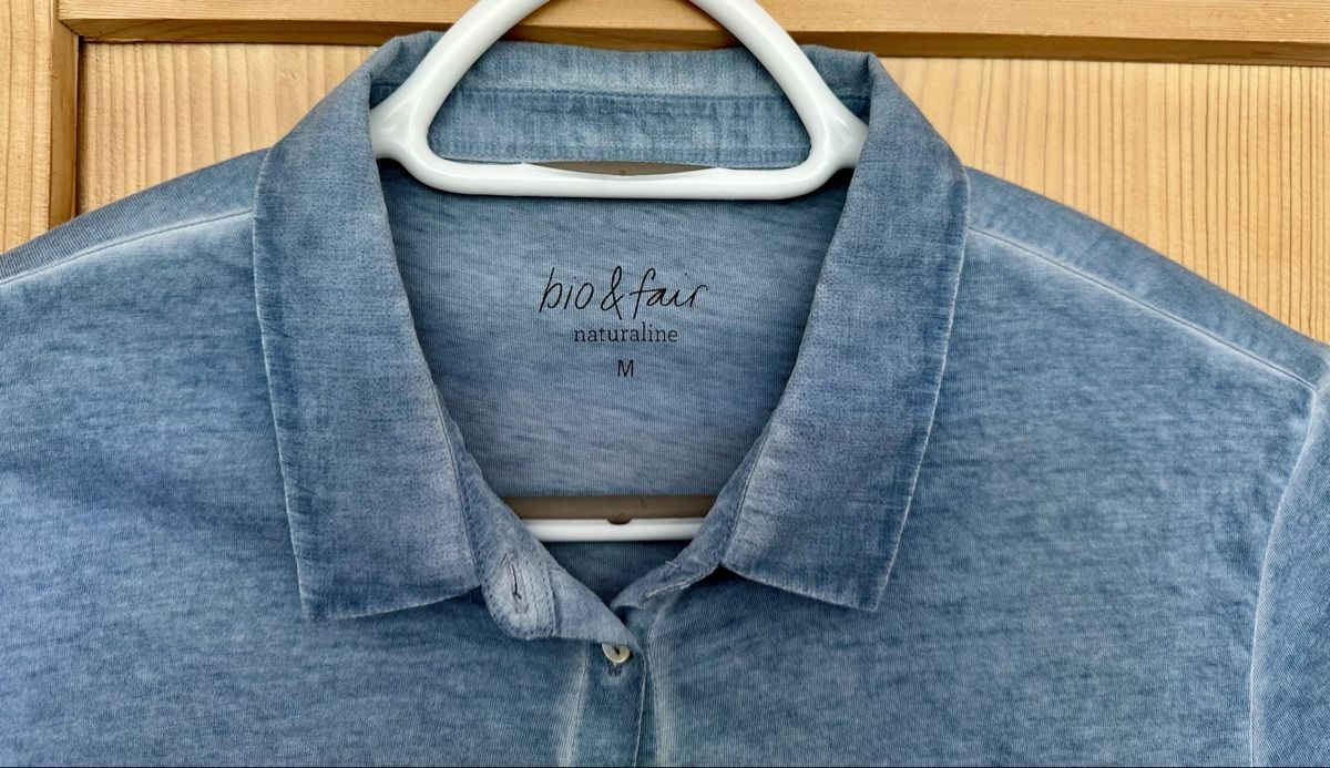 Naturaline T-Shirts: naturaline Shirt, blau, M – Gebraucht aus Baden von leoline 1