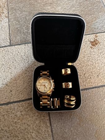 Michael Kors Damenuhr mit Zubehör, Top Zustand!