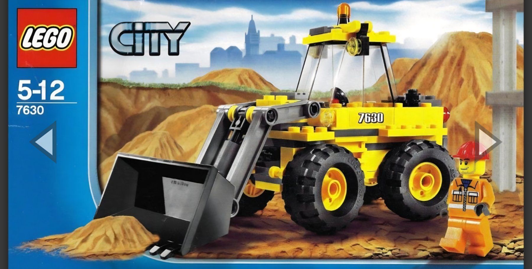 Lego Giocattoli: Lego City 7630 - Frontlader – Usato da Altishofen venduto da nit13