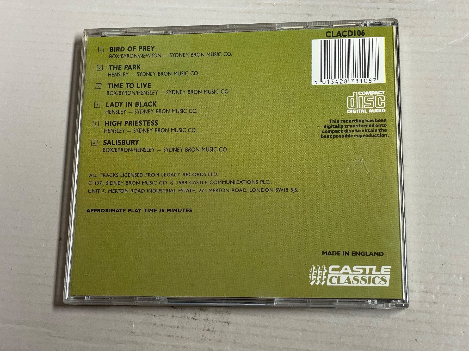 CDs: Uriah Heep – D'occasion à Muri b. Bern par AdidasCollector 1