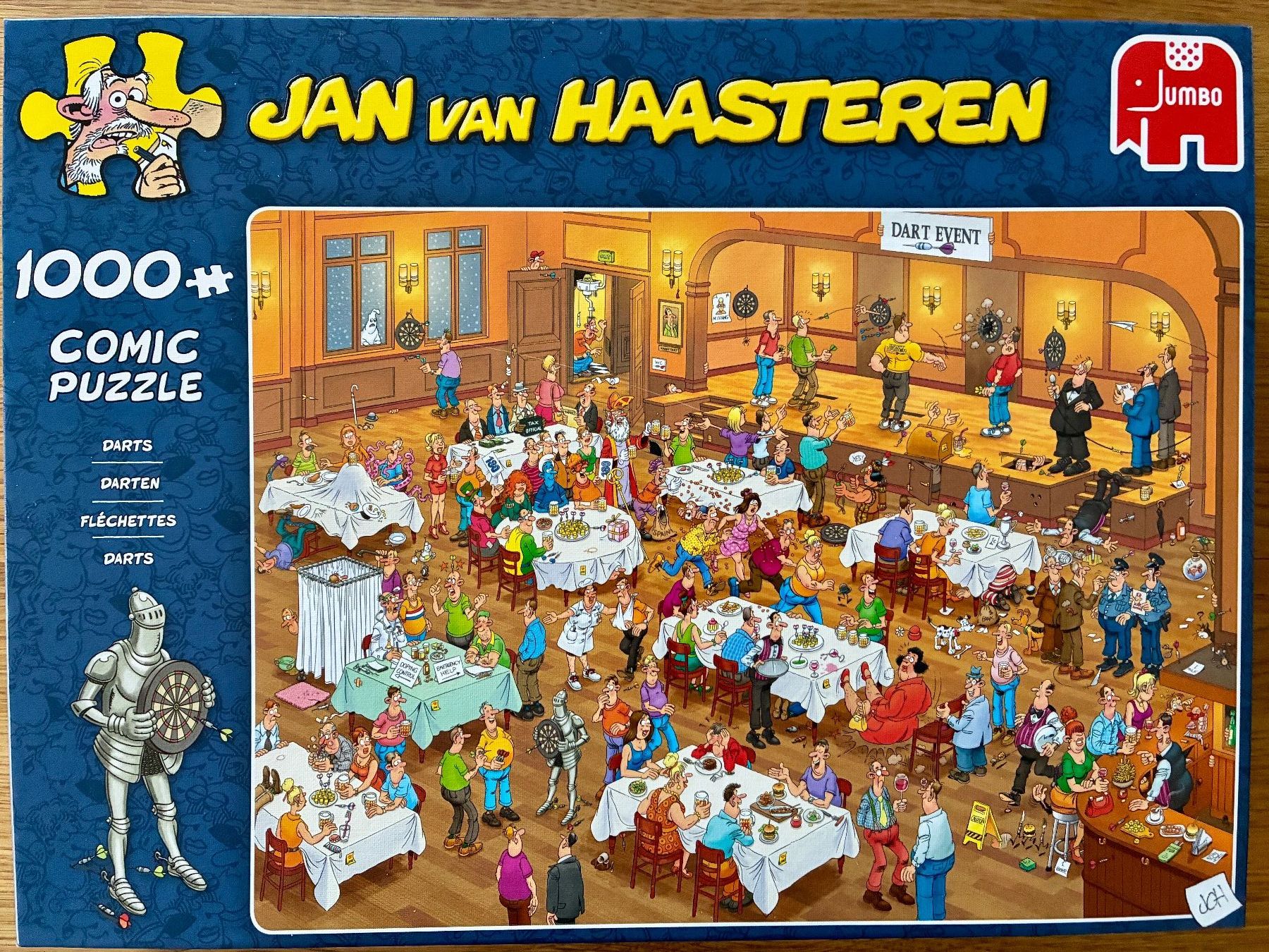 Puzzle: Puzzle JAN van HAASTEREN - Darts – Usato da Ammerzwil BE venduto da Frama0