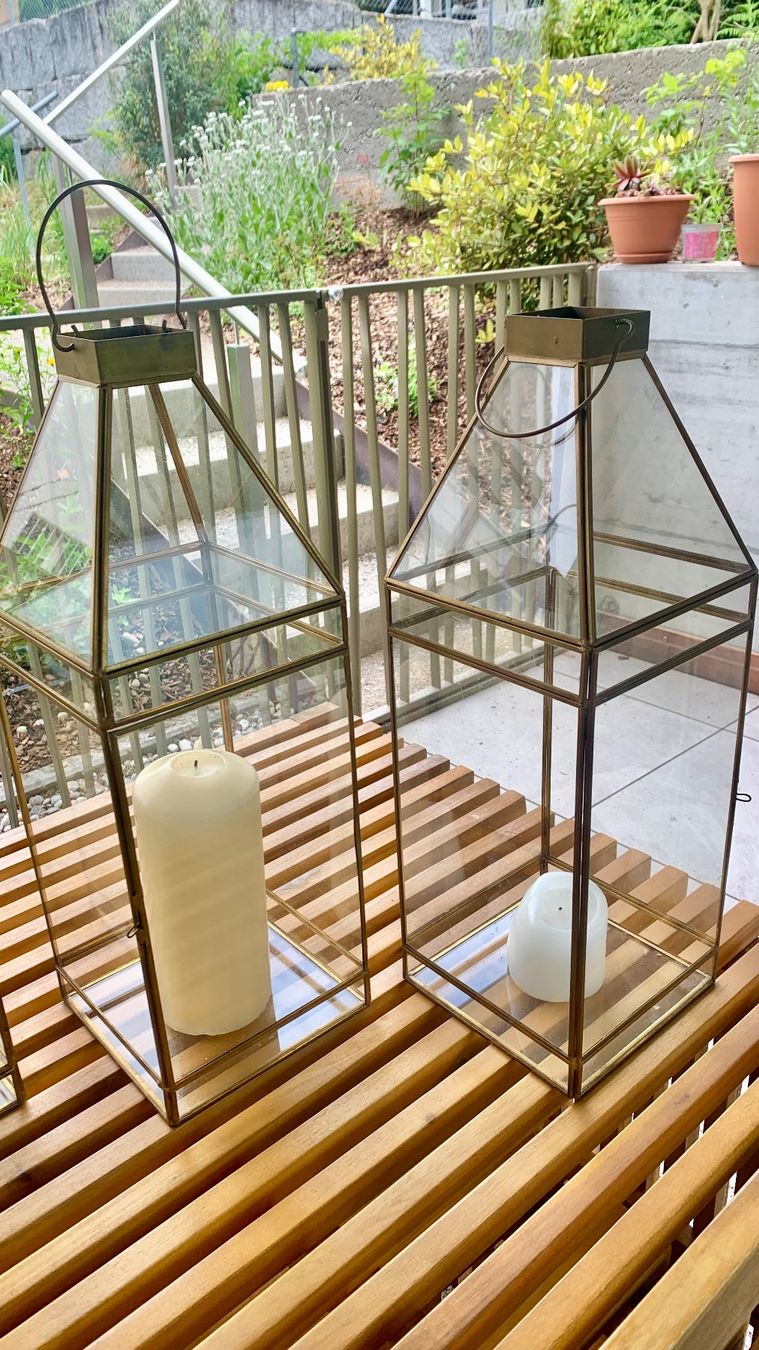 Lanterne: 3 Brass Candle Lantern – Usato da Zürich venduto da Angela_Fashion_Lover 5