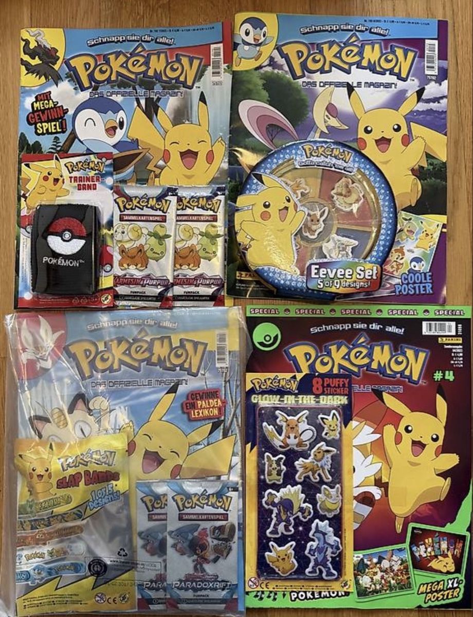Bücher: Pokemon Hefte Sammlung – Neu (gemäss Beschreibung) aus Wangen b. Olten von Miruku_chan 2