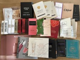 Parfum Proben Set Giorgio Armani Mugler Chloé Zadig Voltaire