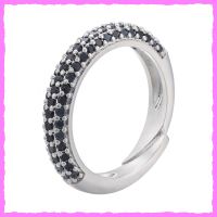 Bezaubernder Ring mit Zirkonia / Ringgrösse verstellbar