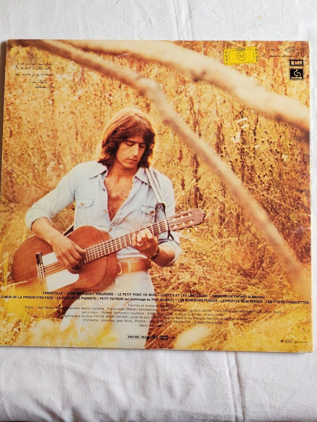Dischi in vinile: LP YVES DUTEL - 1977 – Usato da La Chaux-de-Fonds venduto da reu_kx5l 1