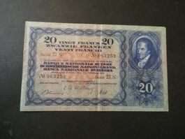 Schweiz 1951, 20 Franken