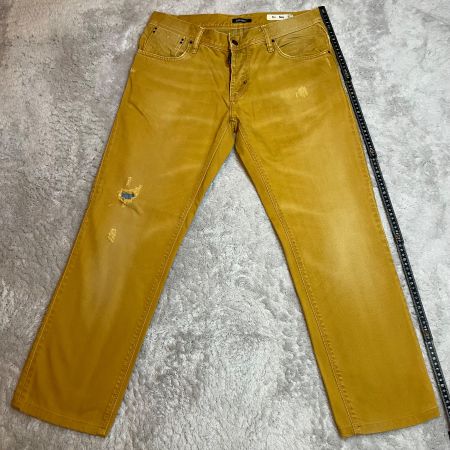 Anthony Morato Slim Fit Jeans W32 Senfgelb Used Look