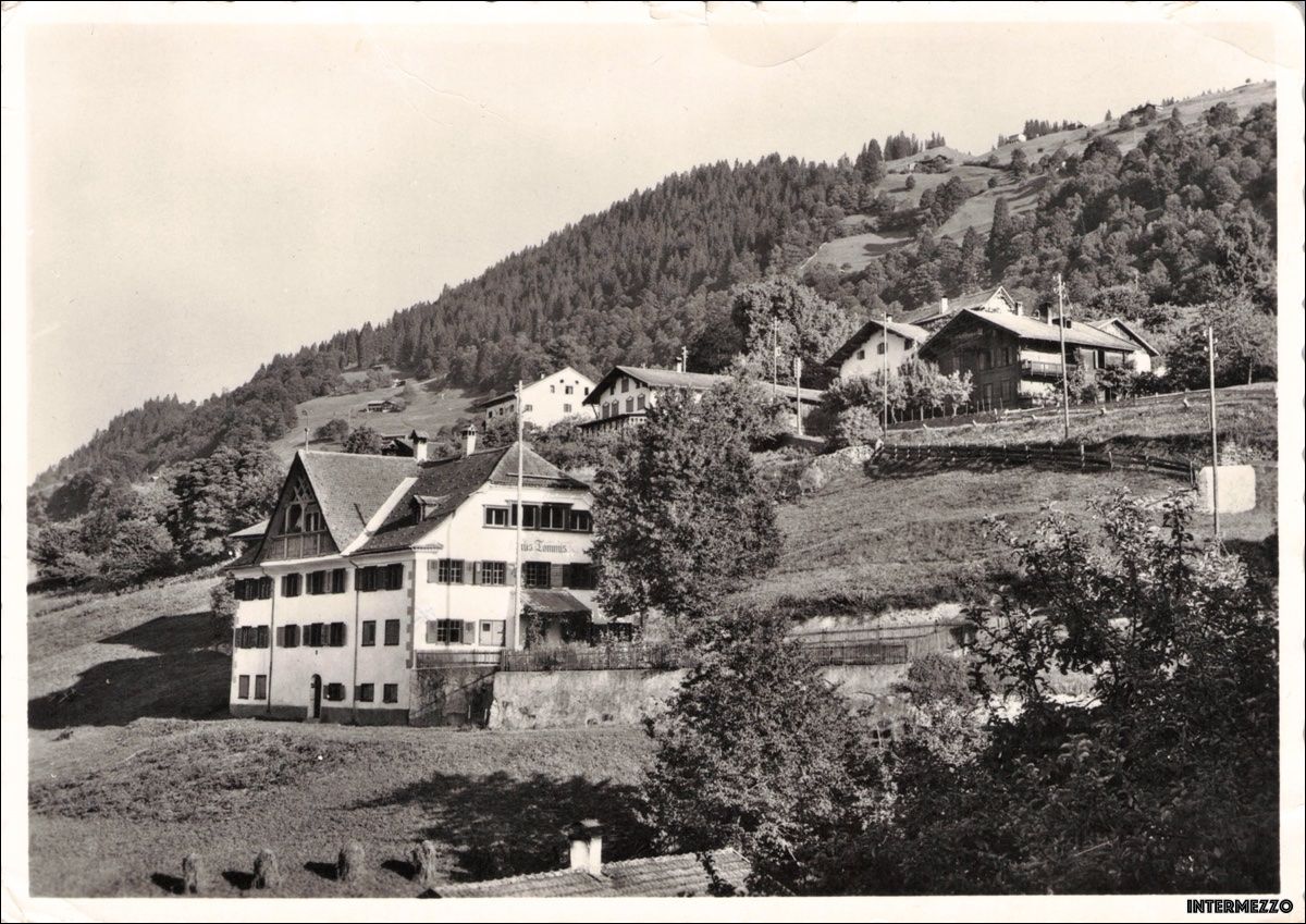Cartoline postali: Luzein GR // Haus Tommis // Basler Ferienheim – Usato da Basel venduto da intermezzo12