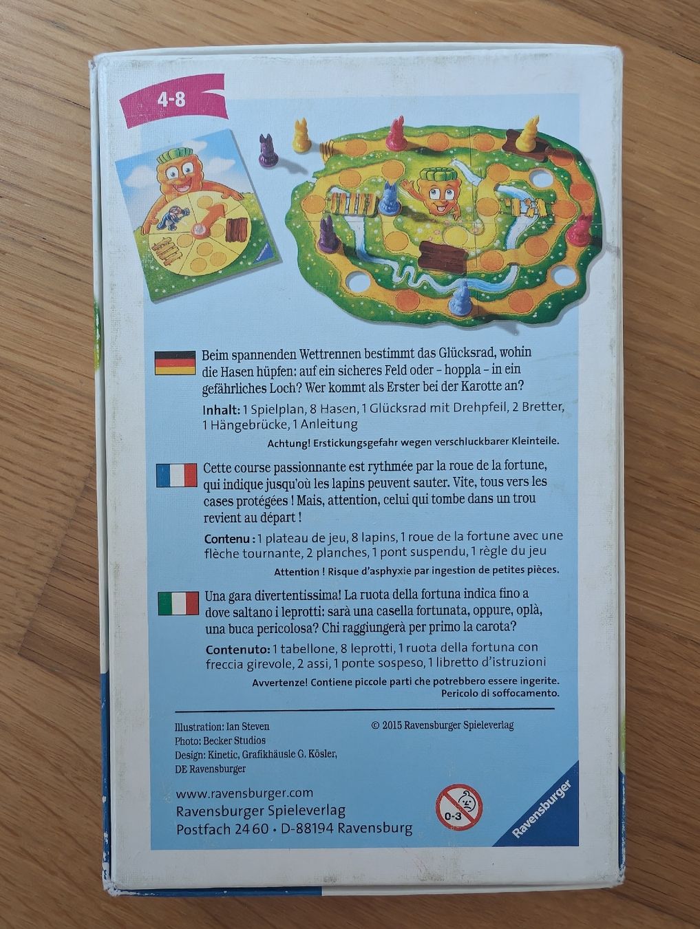 Ravensburger Giochi: Lotti Karotti Kompaktversion – Usato da Wädenswil venduto da HummerZH 2