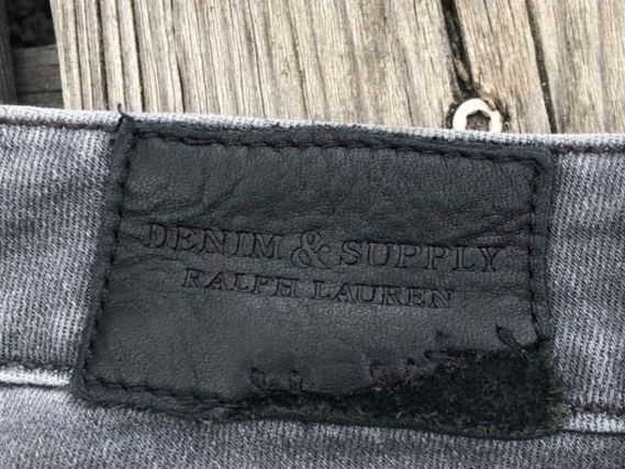Ralph Lauren Jeans: Ralph Lauren, Cropped Skinny Jeans, Hellgrau – Gebraucht aus Wädenswil von Pixie_ 5