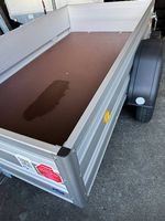 Böckmann Tieflader 1-Achs 1000 kg GG. Neufahrzeug, 100 km/h