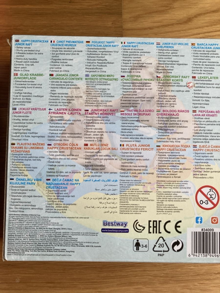 Salvagente: Luftboot und 2 Schwimmringe neu in Originalverpackung – Nuovo (secondo la descrizione) da Staad SG venduto da gab_7dr9 1