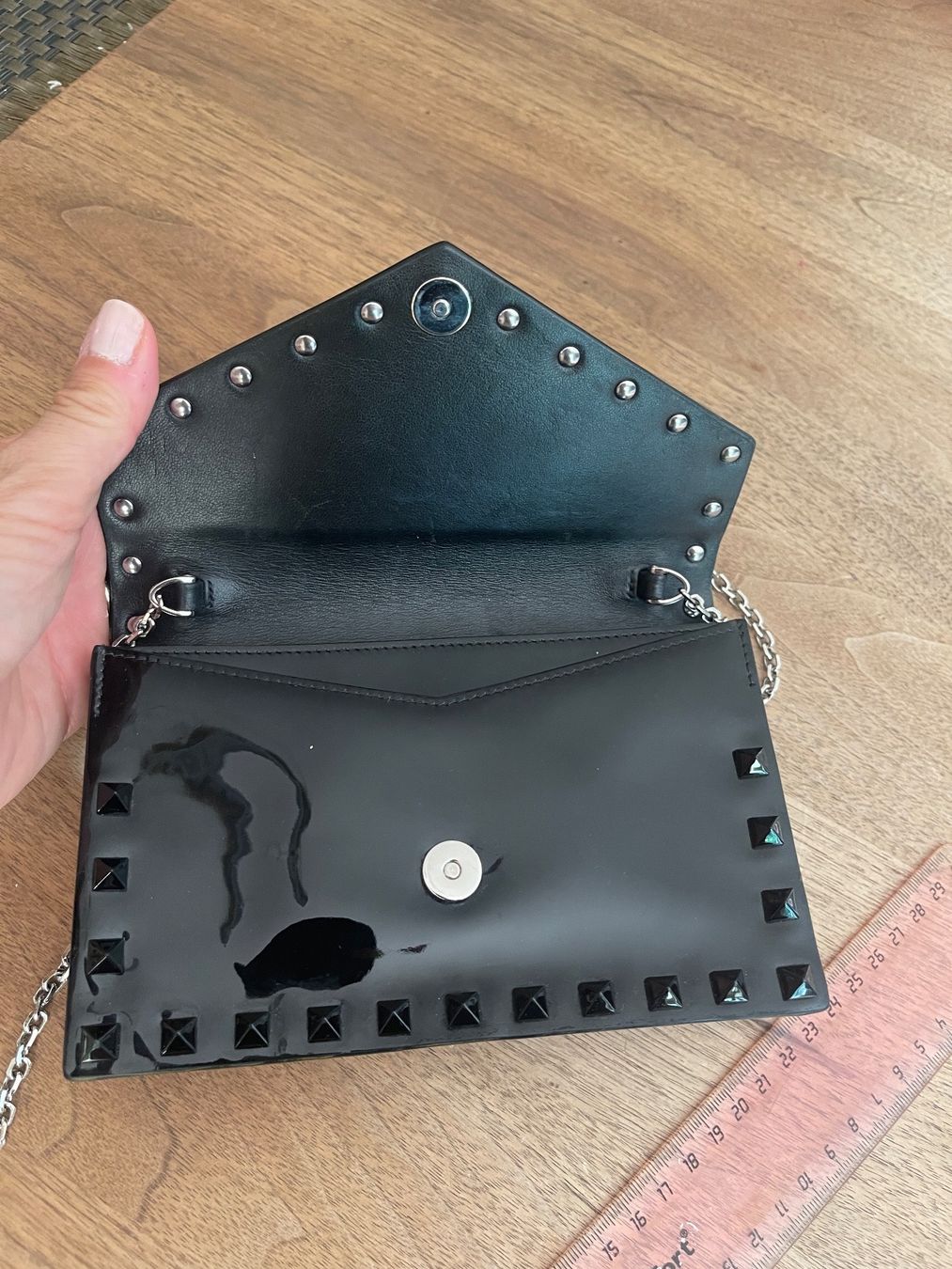 Valentino Borse da donna: Sac Valentino vernis noir NEUF – Nuovo (secondo la descrizione) da Gy venduto da coucouval 4
