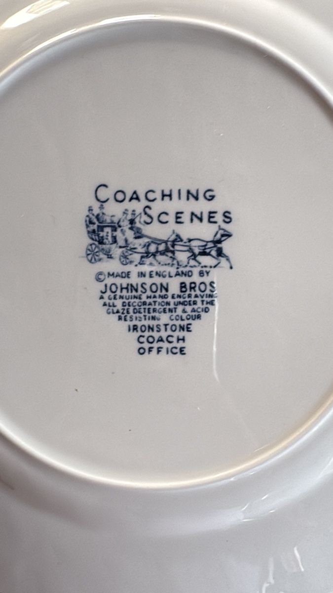 Johnson Brothers Geschirrsets: Set d’assiettes Johnson Brothers – Gebraucht aus Le Grand-Saconnex von C_Sarah 6