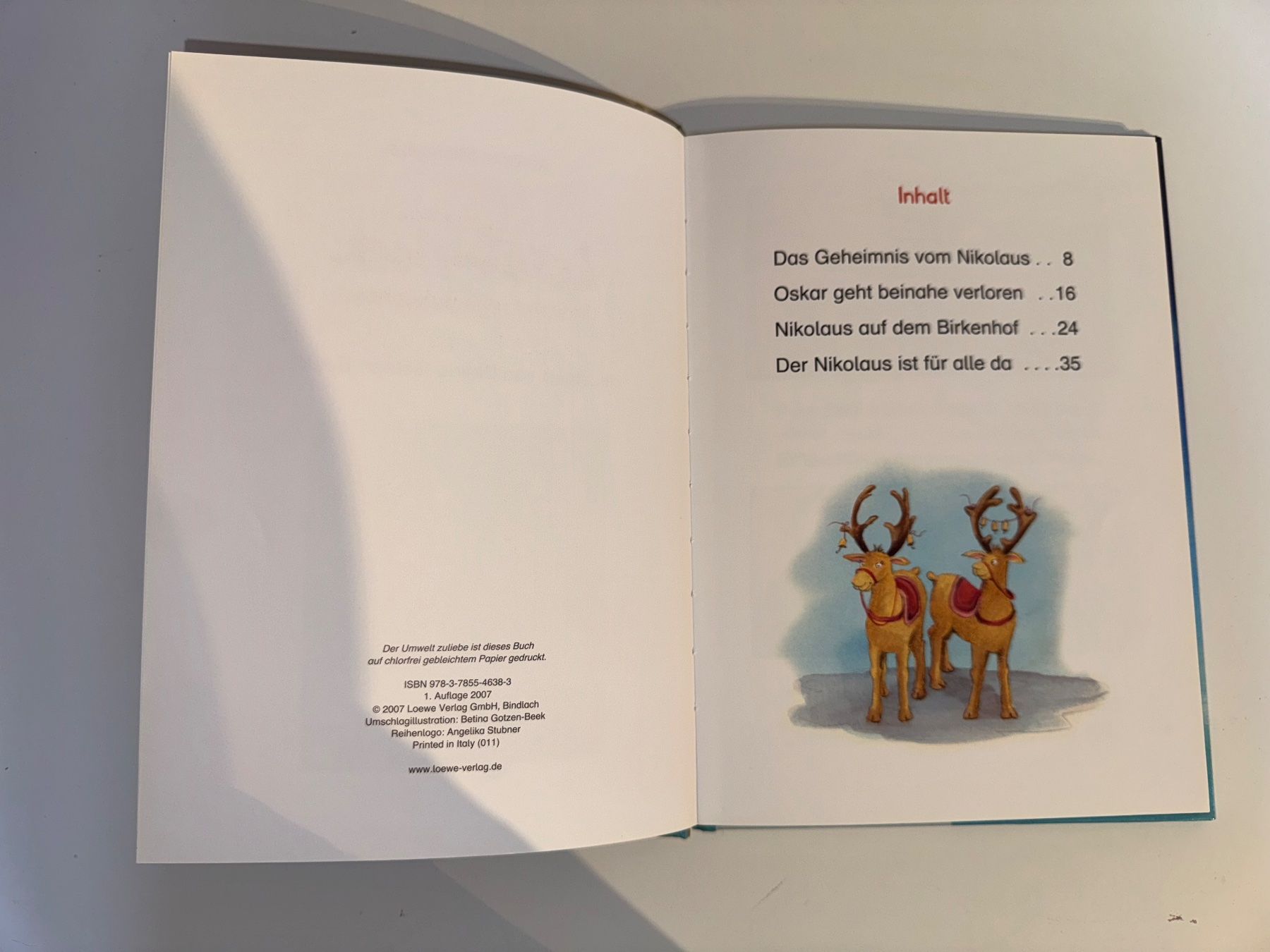 Libri: Buch: Nikolaus Geschichten – Usato da Grosswangen venduto da Second_hand_paradise 3