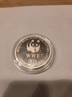 Gedenkmuenze WWF Gorilla Beringen 30 Jahre 1961-1991 Silber