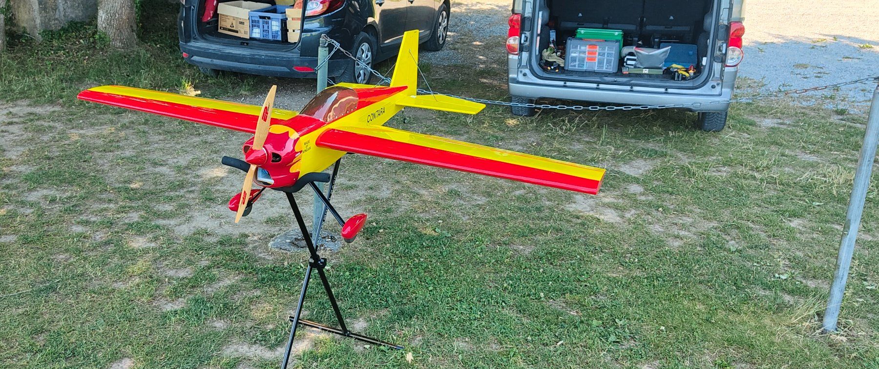 RC Modellbau: Avion acrobatique – Gebraucht aus Grandsivaz von Falcolly