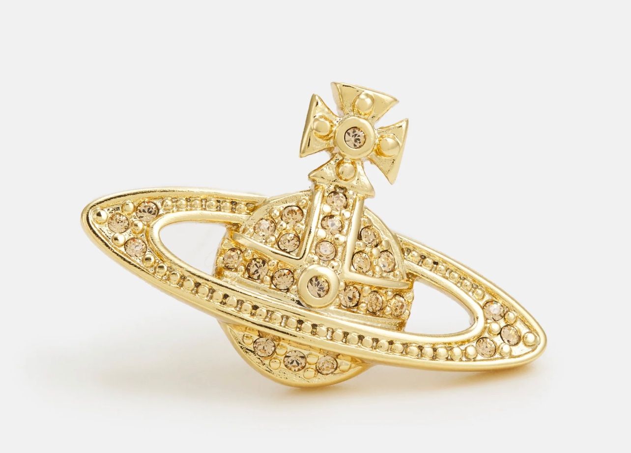 Orecchini pendenti & Orecchini a lobo: *Vivienne Westwood MINI BAS RELIEF EARRINGS - Ohrringe – Nuovo e nell'imballaggio originale da Oberaach venduto da Dandy2021 1
