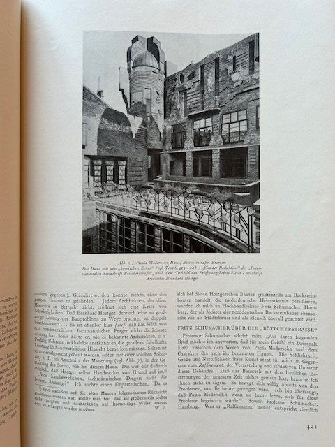 Livres: Pressa Köln, Böttcherstrasse Bremen, Wasmuth 1928 – D'occasion à Bern par oregonzwei 9