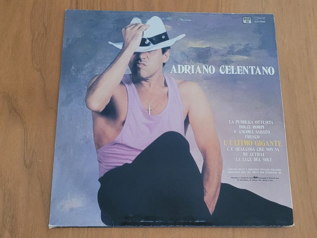 Vinyles: LP Adriano Celentano – D'occasion à Martigny par MZ-67 1