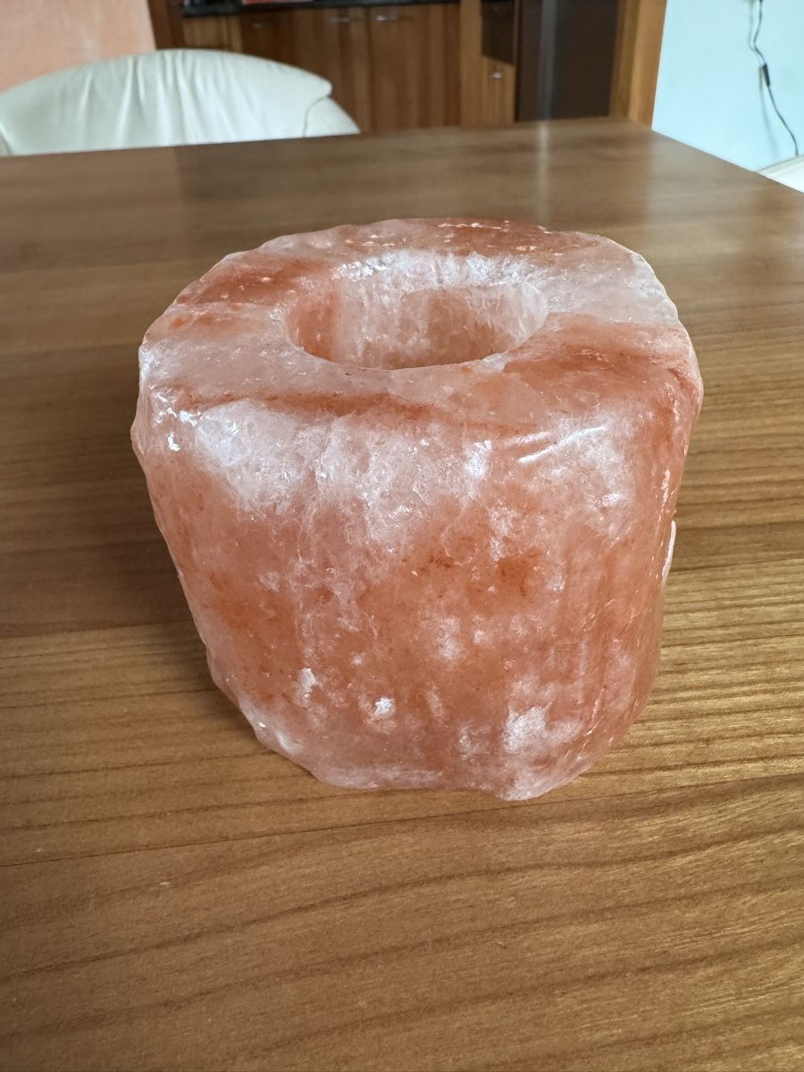 Tutte le decorazioni: Salzstein Teelicht Himalaya – Usato da Therwil venduto da rowe-spezial 7
