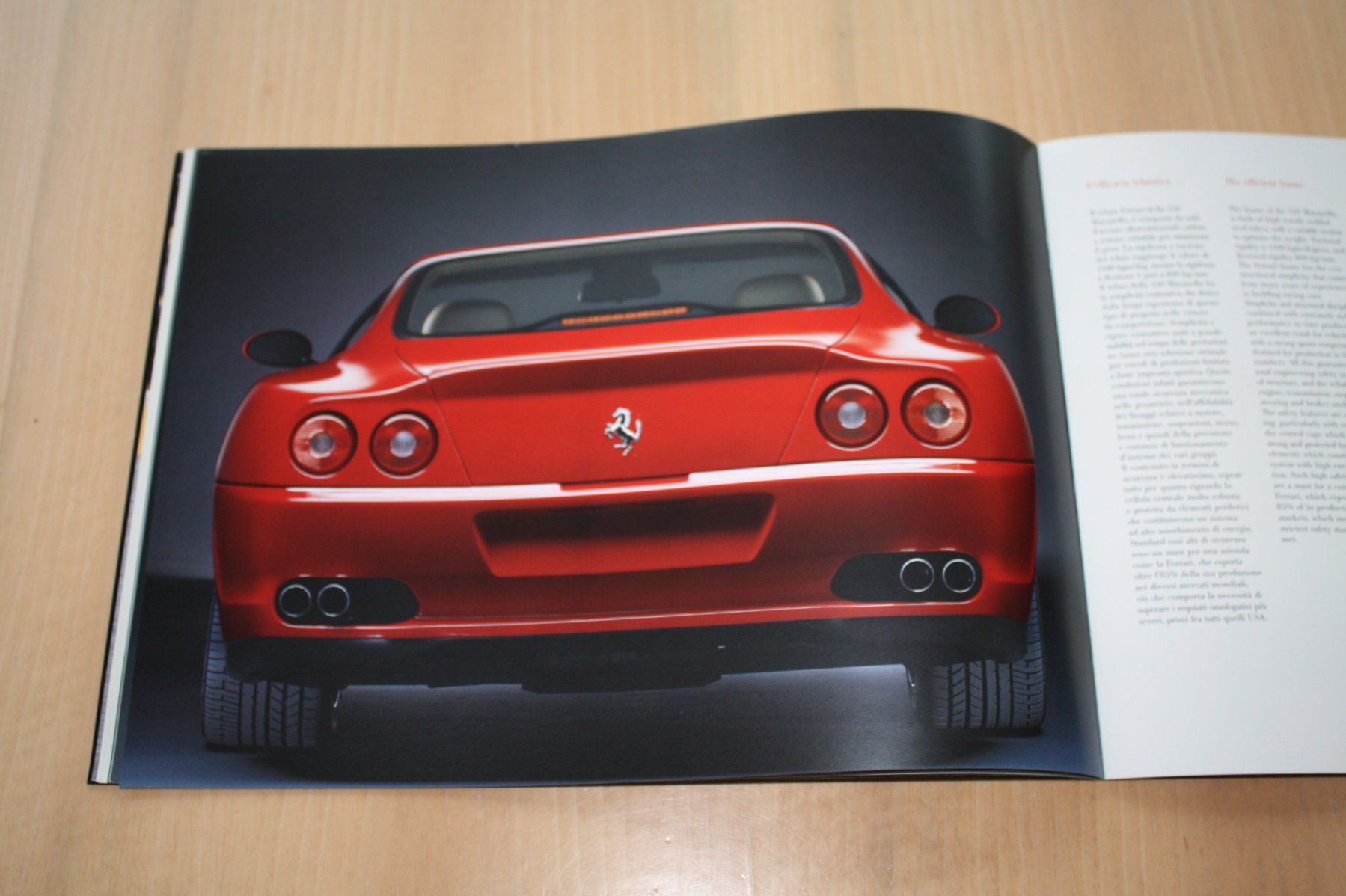 Ferrari Documenti: Ferrari 550 Maranello Pressemappe 1996 – Usato da Wikon venduto da erwin400 6