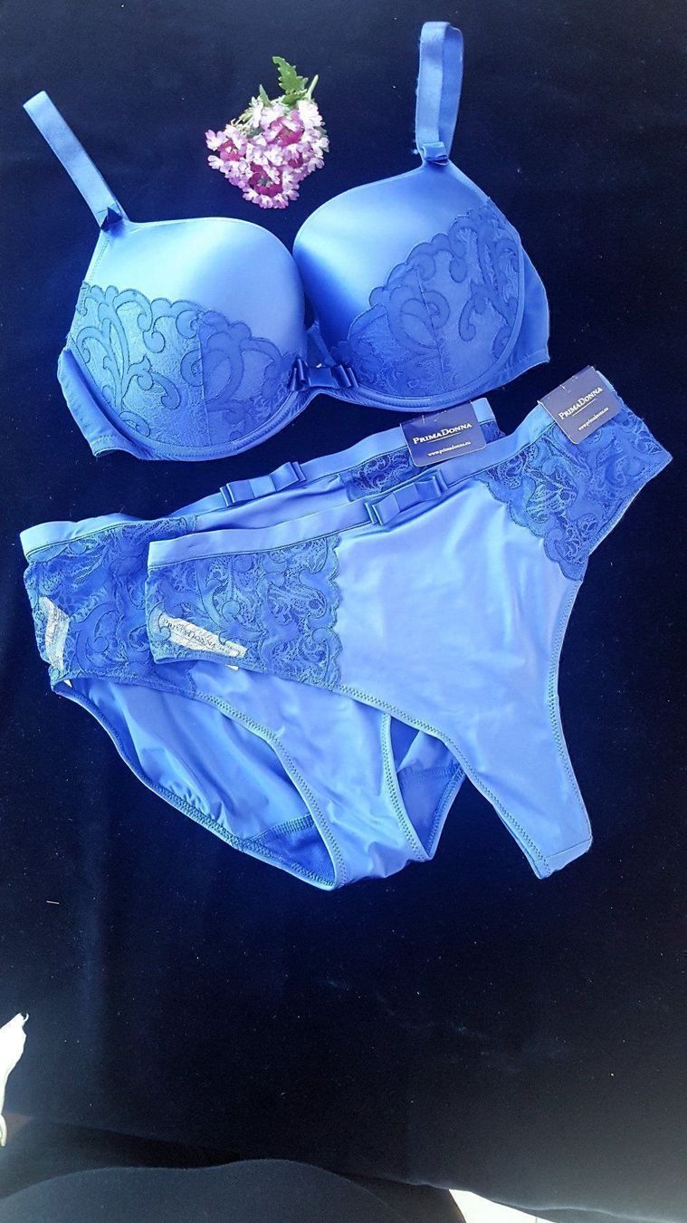 Sonstige Unterwäsche: Blau - Primadonna Contour BH 90D im Set – Neu (gemäss Beschreibung) aus Immensee von Dessous-Outlet