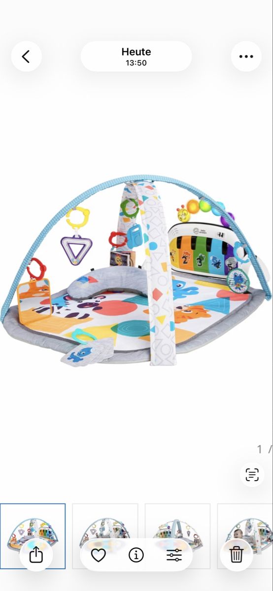 Spielmatte: Spielbogen mit Erlebnisdecke & Mini-Piano von Baby Einstein – Gebraucht aus Steffisburg von Wisu85 1