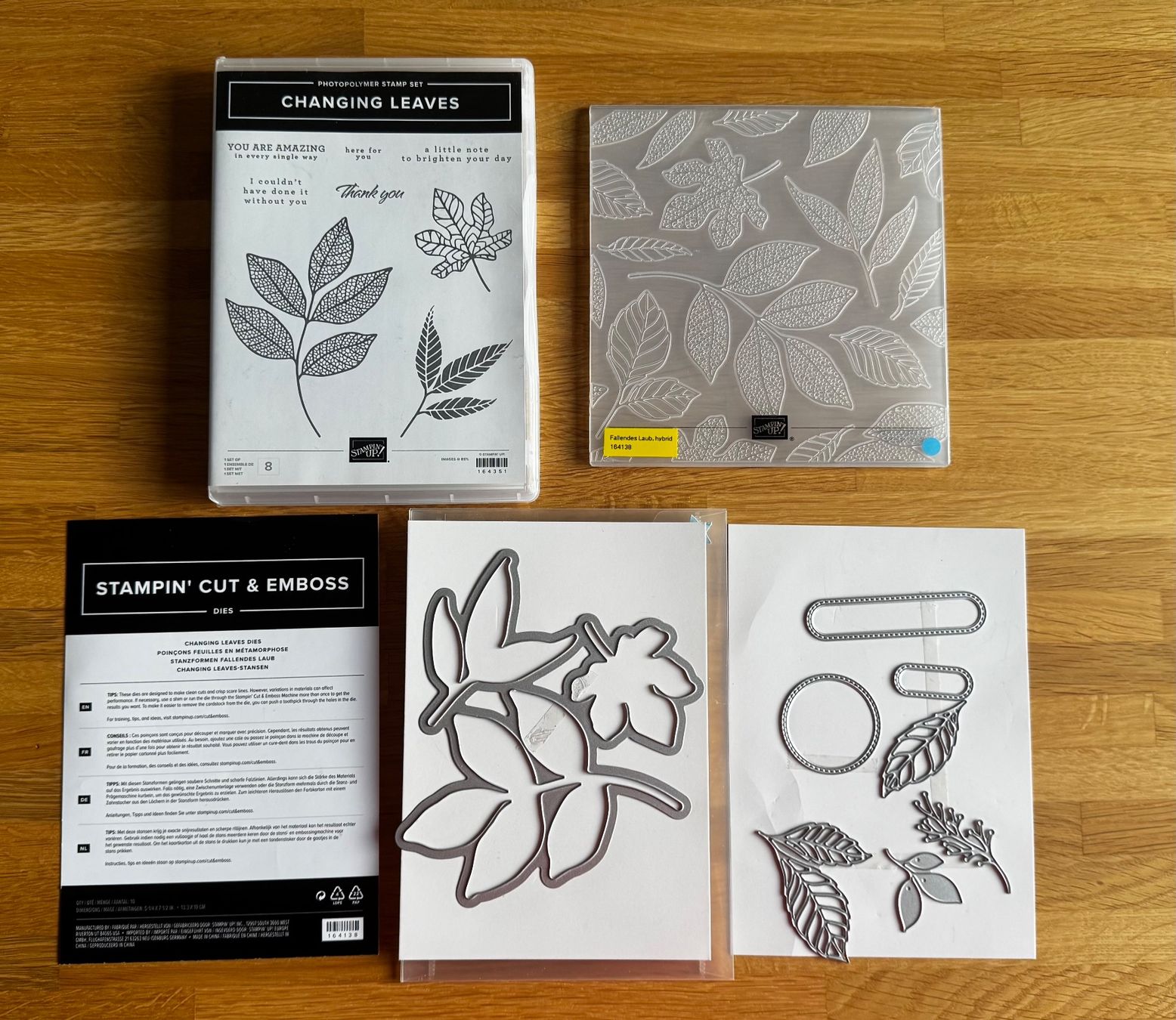 Stampin' up! Tampons: Stampin Up / Changing Leaves / A – D'occasion à Neukirch (Egnach) par muolen 1