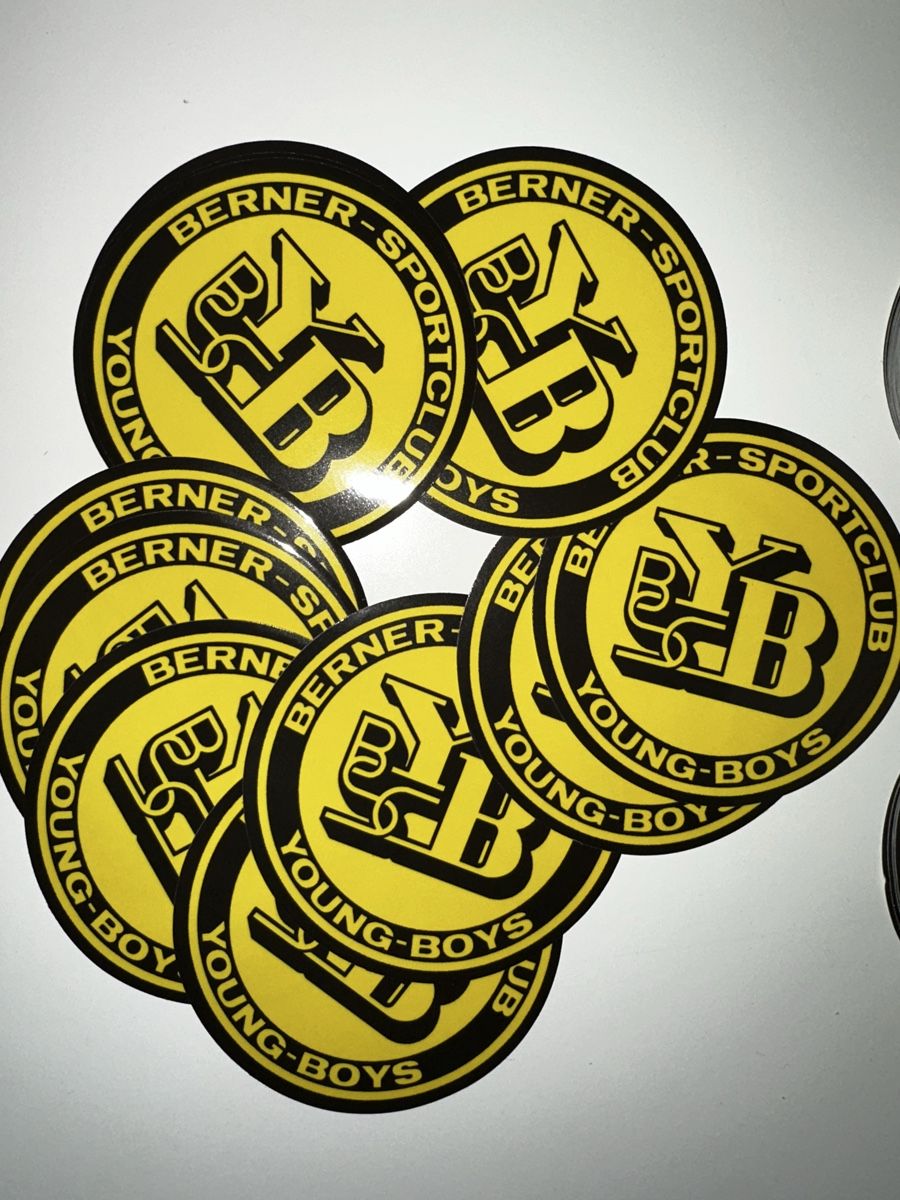 Aufkleber: BSC YB Fan Sticker 8 cm – Neu (gemäss Beschreibung) aus Bern von XXM38