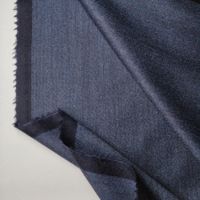 Top italienischer Merino Stoff 0.80x1.55m jeansblu