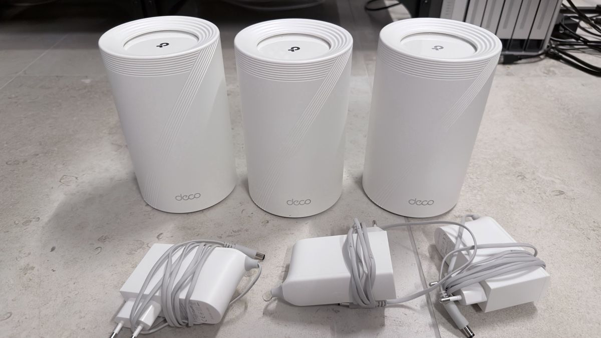 TP-Link Modems & Routeurs: TP-Link Deco BE65 Mesh Wi-Fi System 3er Pack Router NEU – D'occasion à Stabio par cmarsili