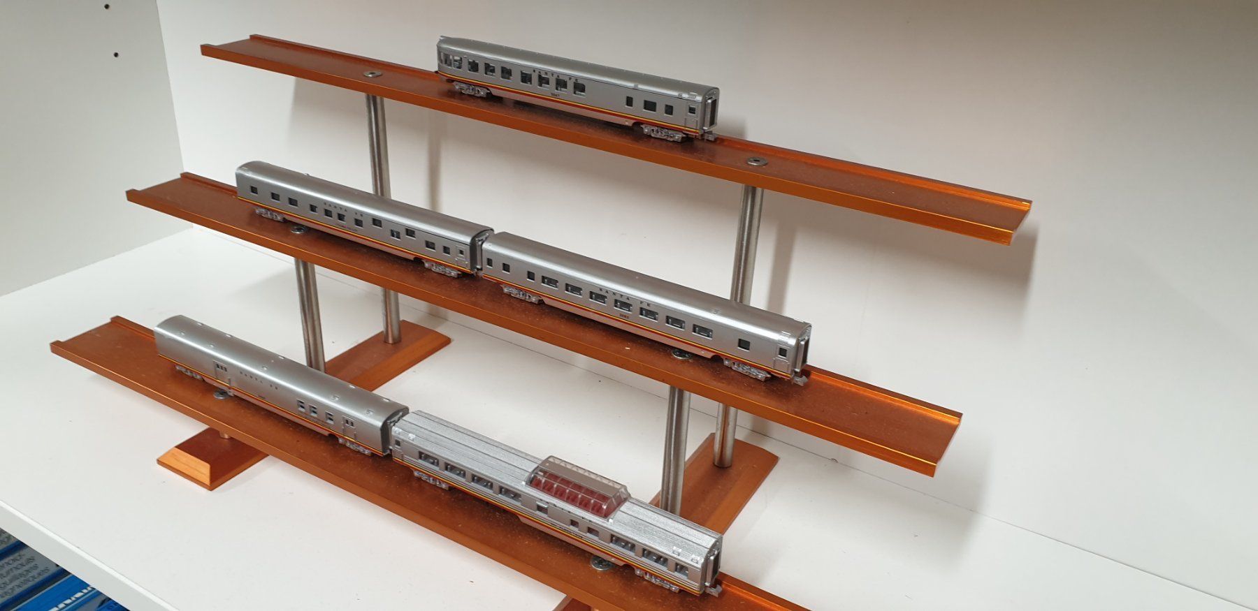 Modellini di ferrovie: Con-Cor Spur N Santa Fe Wagen-Set 5x – Usato da Neuenhof venduto da ludovicco 6