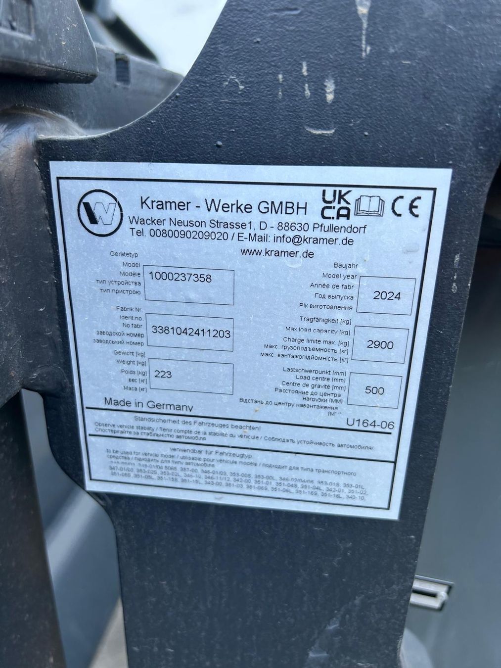 Kramer Caricatori: Kramer Radlader 5075, Top Zustand – Nuovo (secondo la descrizione) da Dulliken venduto da PWU92 6