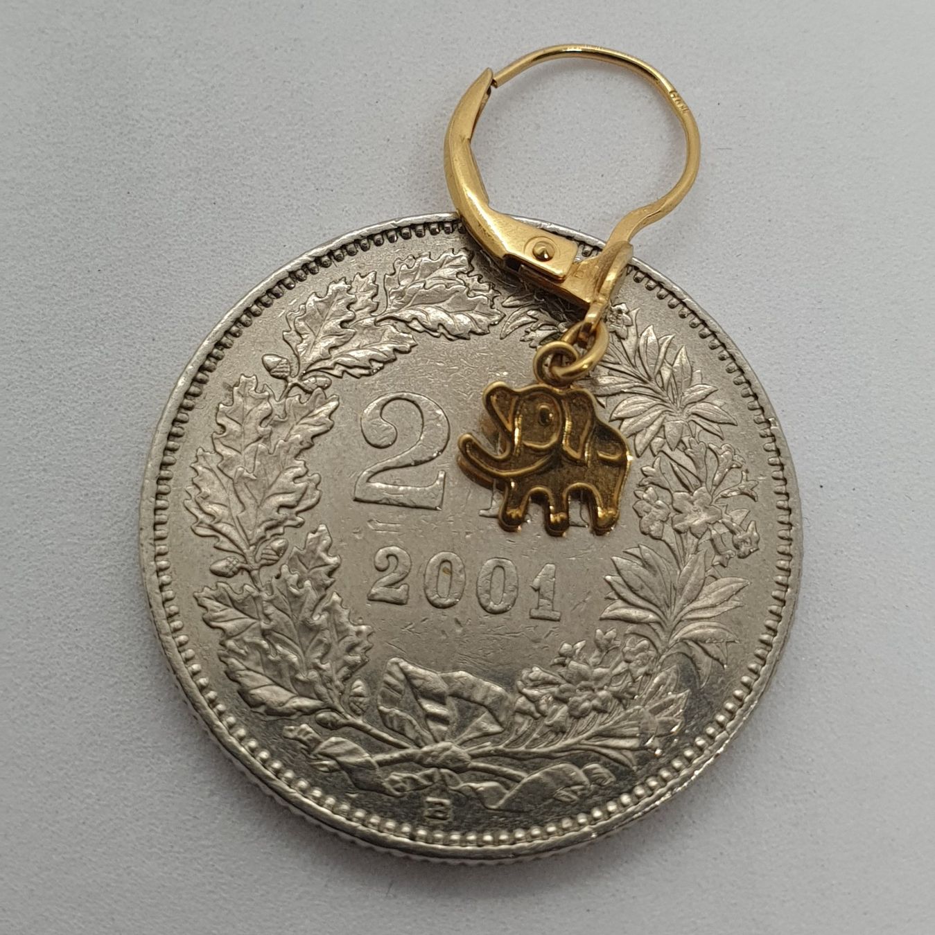 Orecchini pendenti & Orecchini a lobo: Echt 18K Gold - Elefanten Ohrhänger – Usato da Luzern venduto da Luzern-Goldhaus 3