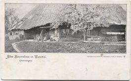 LANDWIRTSCHAFT/STROHDACHHAUS 1903 Wanzwil BE