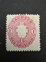 Sachsen Altdeutschland 1863 Michel 16 * (E1785)