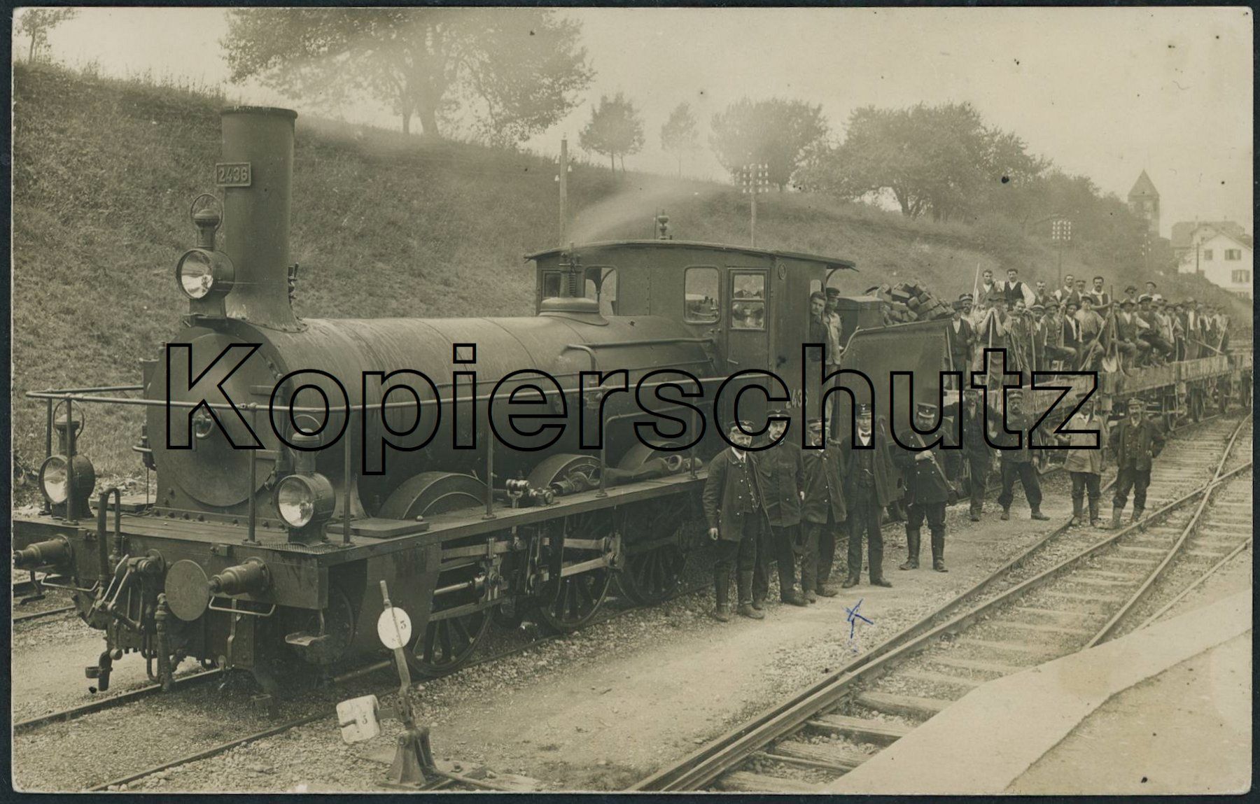 Cartoline postali: ZH Illnau - Bahnhof - Bahn – Nuovo (secondo la descrizione) da Schindellegi venduto da stationary