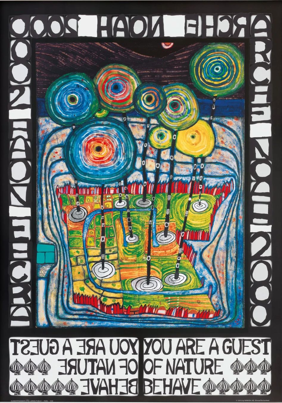 Foto & Immagini: HUNDERTWASSER ARCHE NOAH – Nuovo (secondo la descrizione) da Pfäffikon ZH venduto da Swiss.Olympia 1