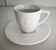 Nesspresso Espresso Tasse mit Unterteller